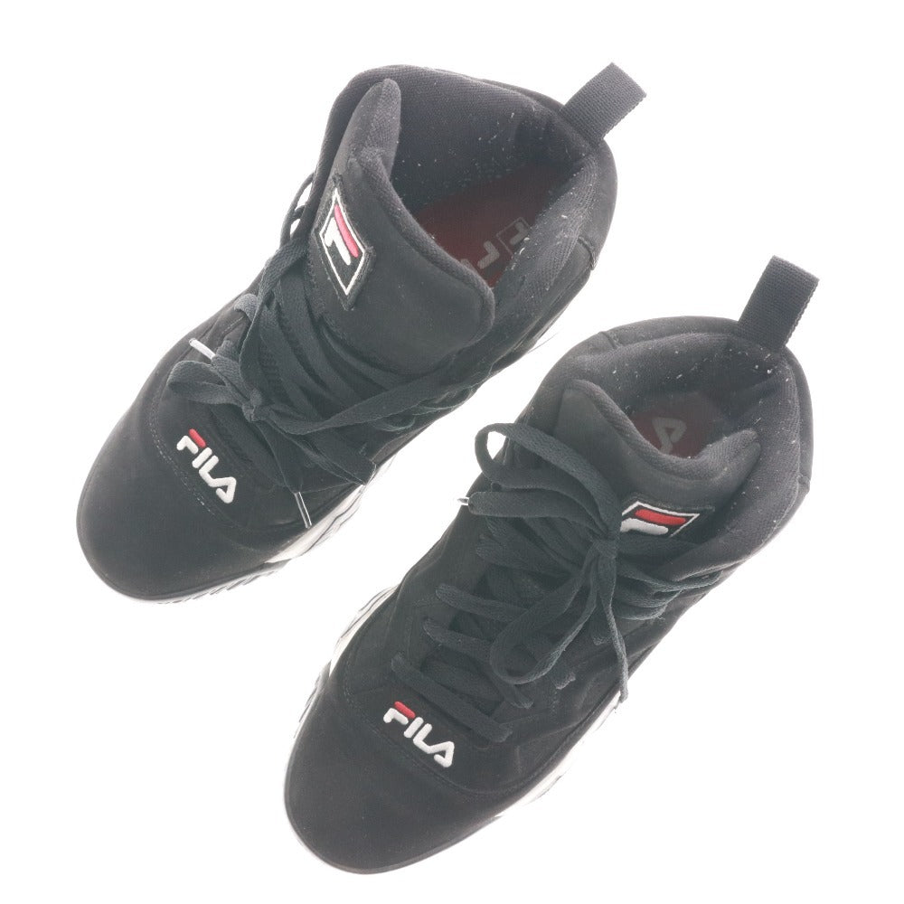 ■ FILA フィラ スニーカー シューズ 靴 マッシュバーン 1VB90140-014 紐 メンズ 28.0cm ブラック