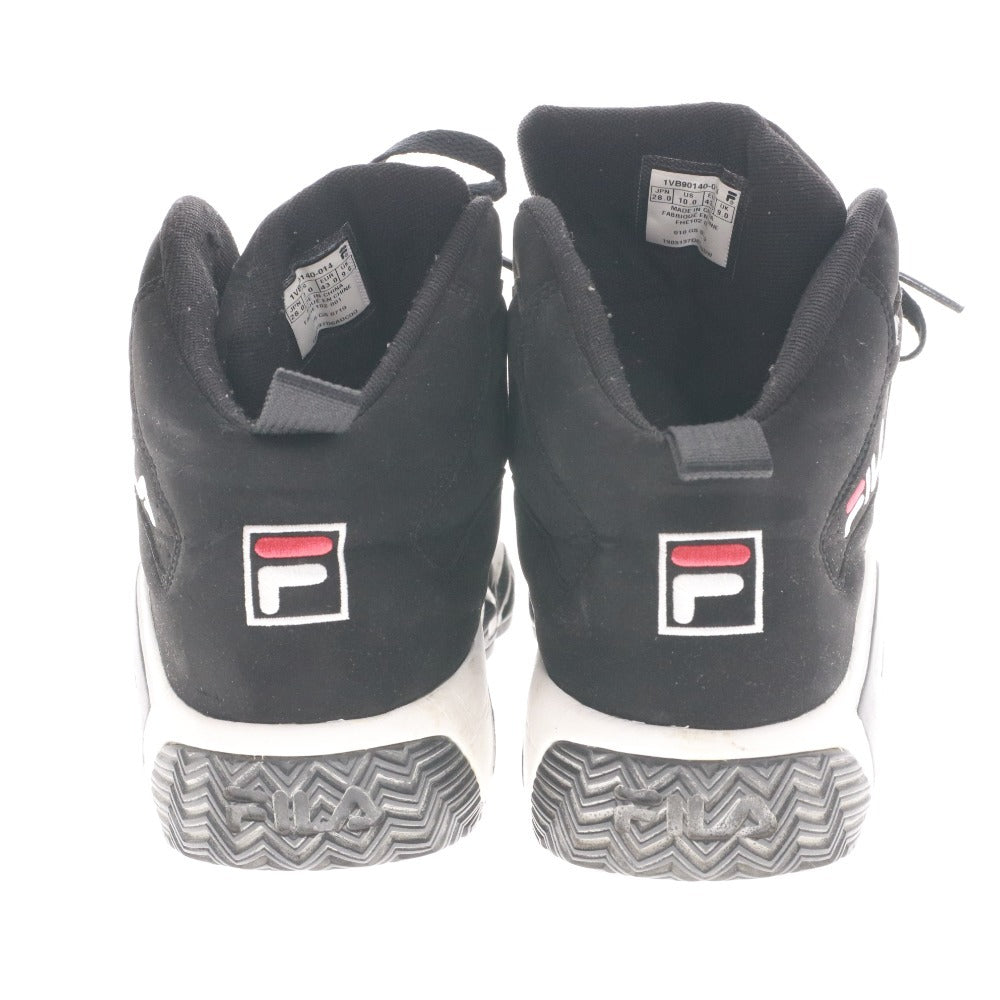 ■ FILA フィラ スニーカー シューズ 靴 マッシュバーン 1VB90140-014 紐 メンズ 28.0cm ブラック