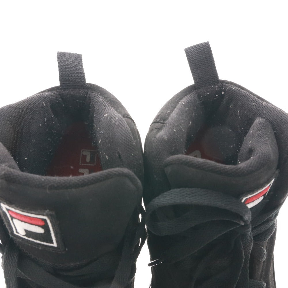■ FILA フィラ スニーカー シューズ 靴 マッシュバーン 1VB90140-014 紐 メンズ 28.0cm ブラック