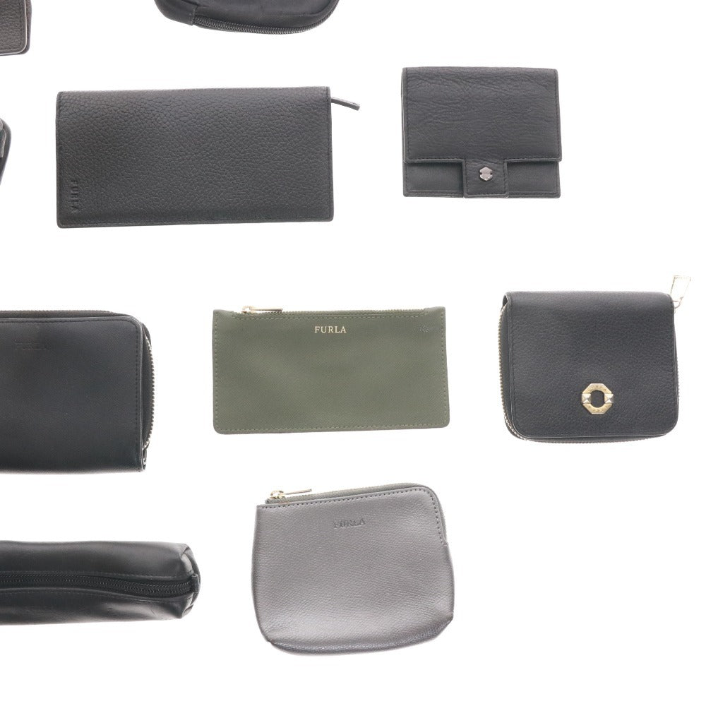 ■ FURLA フルラ 18点セット まとめ売り 財布 ポーチ キーケース コインケース カードケース ペンケース 等 箱付き含む