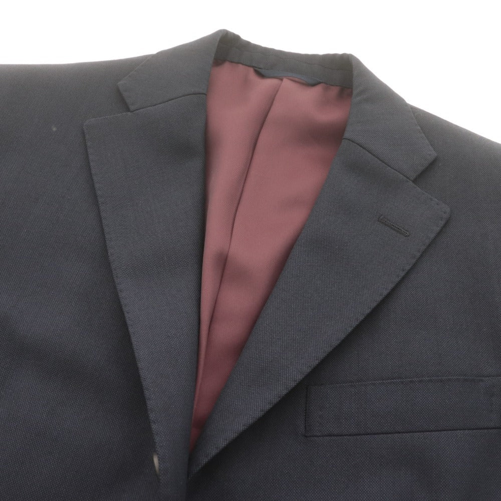 ■ azabu tailor x SMITH WOOLLENS &C麻布テーラー スーツ セットアップ 長袖ジャケット 44A(S相当) パンツ 79(M相当)メンズ ネイビー