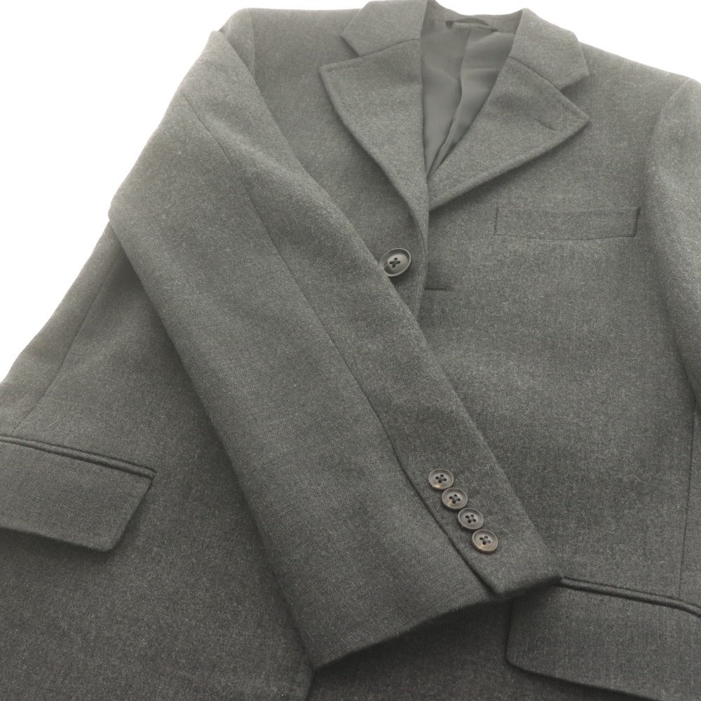 ■ azabu tailor x Grand Marquis ＆C麻布テーラー チェスターコート 長袖 アウター メンズ 46A (M相当) ダークグレー