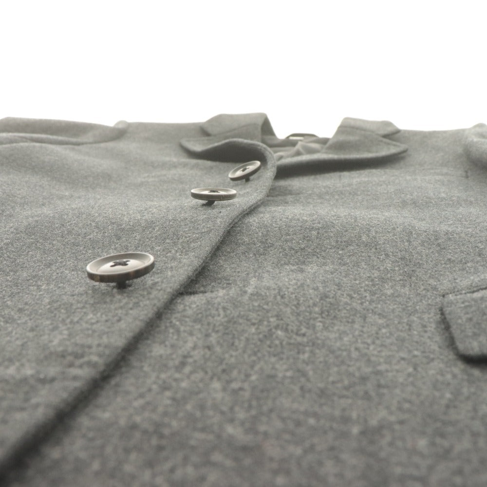 ■ azabu tailor x Grand Marquis ＆C麻布テーラー チェスターコート 長袖 アウター メンズ 46A (M相当) ダークグレー