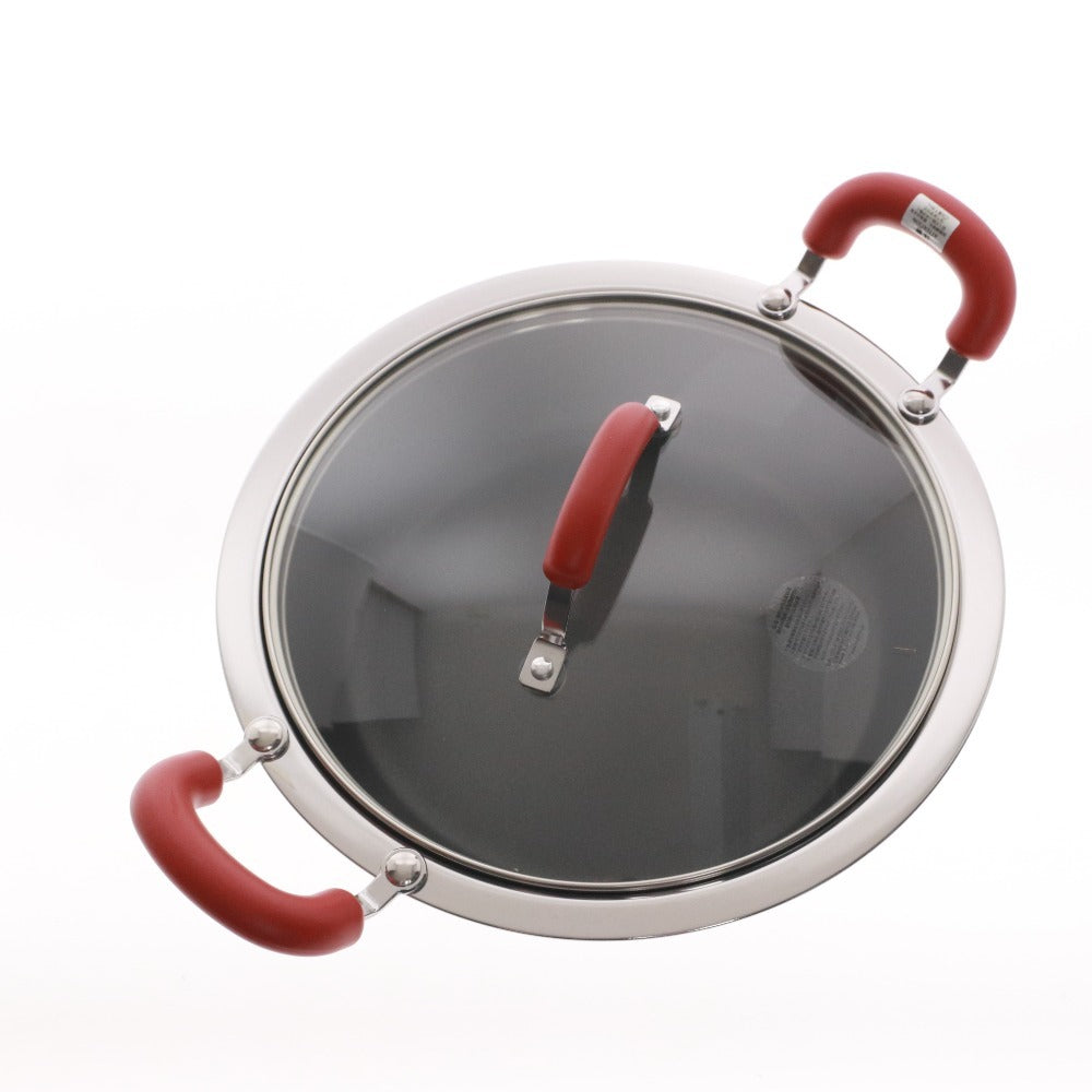 ■ Meyer マイヤー 鍋 ホットポット 24cm 両手鍋 調理器具 ステンレス 蓋 新品 未使用 箱付き