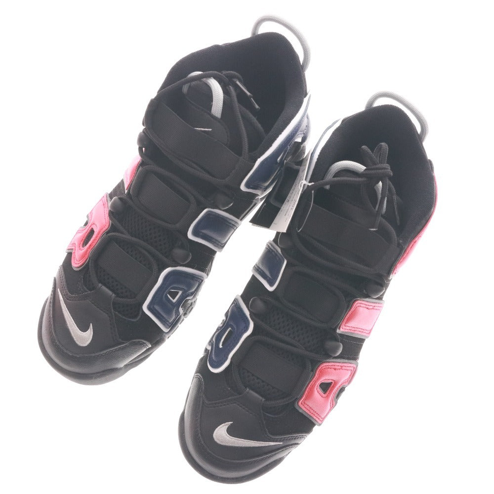 ■ NIKE ナイキ スニーカー シューズ 靴 DJ4400 001 エア モア アップテンポ 96 メンズ 28.0cm ブラック レッド ネイビー 未使用 箱付き