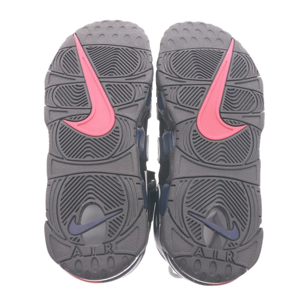 ■ NIKE ナイキ スニーカー シューズ 靴 DJ4400 001 エア モア アップテンポ 96 メンズ 28.0cm ブラック レッド ネイビー 未使用 箱付き