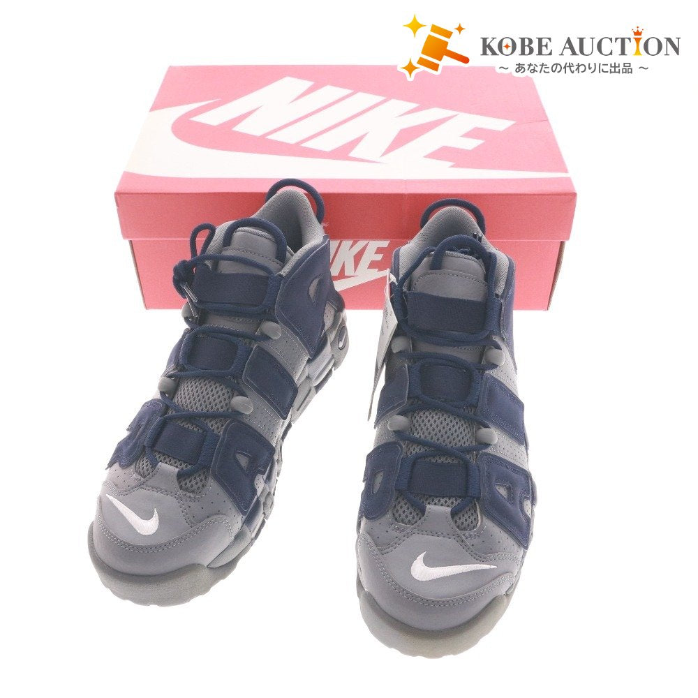 ■ NIKE ナイキ スニーカー シューズ 靴 921948 003 エア モア アップテンポ 96 メンズ 28.0cm ネイビー グレー系 未使用 箱付き