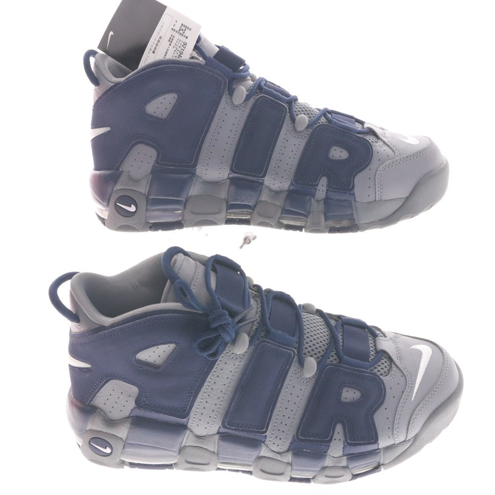 ■ NIKE ナイキ スニーカー シューズ 靴 921948 003 エア モア アップテンポ 96 メンズ 28.0cm ネイビー グレー系 未使用 箱付き
