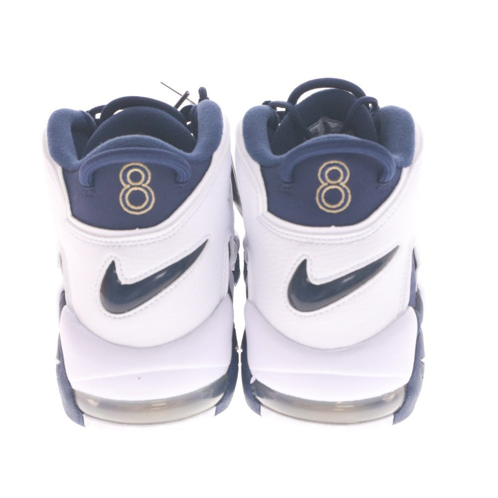■ NIKE ナイキ スニーカー シューズ 靴 FQ8182 100 エア モア アップテンポ 96 メンズ 28.0cm ネイビー ホワイト 未使用 箱付き