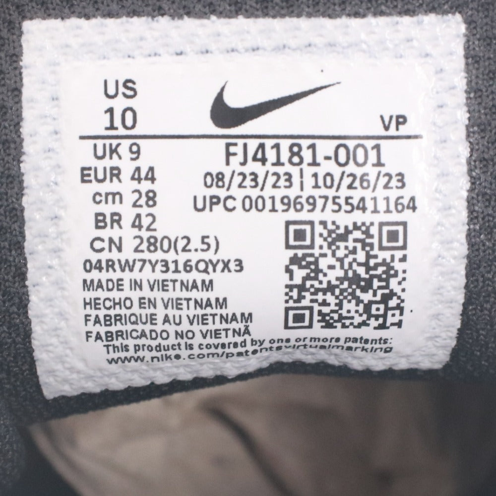 ■ NIKE ナイキ スニーカー シューズ 靴 FJ4181 001 エア モア アップテンポ 96 メンズ 28.0cm ブラック 未使用 箱付き