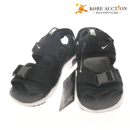 ■ ナイキ キャニオンサンダル 靴 NIKE CANYON SANDAL CL8797-002 ストラップ カジュアル メンズ 27cm 黒 白 タグ,箱付き 未使用(汚れ有)