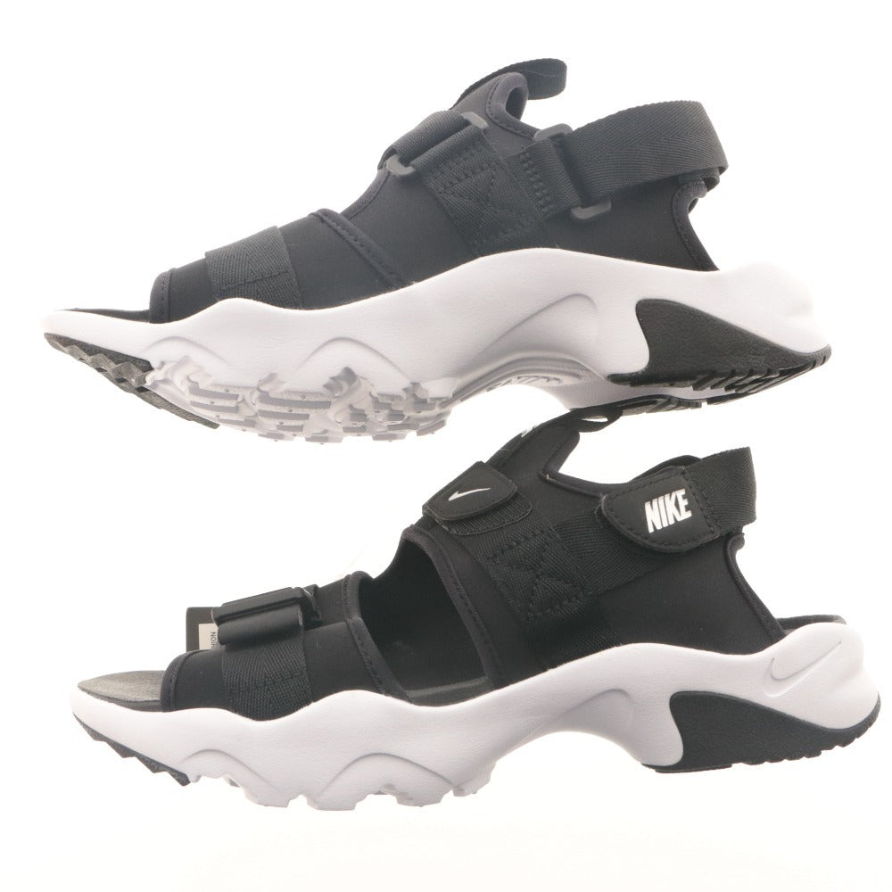■ ナイキ キャニオンサンダル 靴 NIKE CANYON SANDAL CL8797-002 ストラップ カジュアル メンズ 27cm 黒 白 タグ,箱付き 未使用(汚れ有)