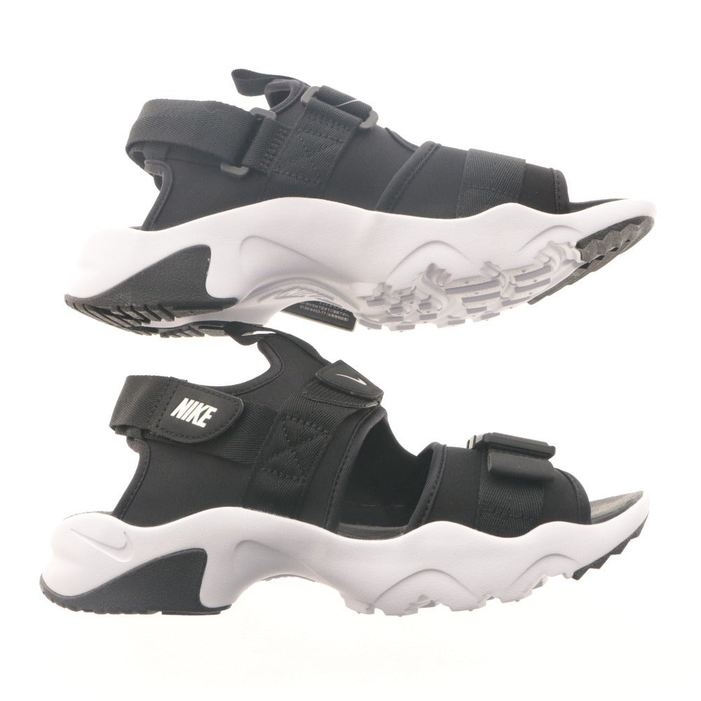 ■ ナイキ キャニオンサンダル 靴 NIKE CANYON SANDAL CL8797-002 ストラップ カジュアル メンズ 27cm 黒 白 タグ,箱付き 未使用(汚れ有)
