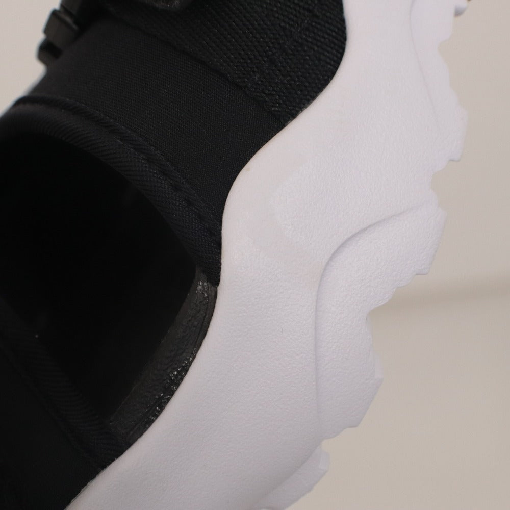 ■ ナイキ キャニオンサンダル 靴 NIKE CANYON SANDAL CL8797-002 ストラップ カジュアル メンズ 27cm 黒 白 タグ,箱付き 未使用(汚れ有)
