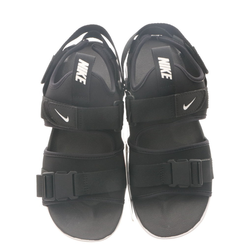 ■ ナイキ キャニオンサンダル 靴 NIKE CANYON SANDAL CL8797-002 ストラップ カジュアル メンズ 27cm 黒 白 タグ,箱付き 未使用(汚れ有)