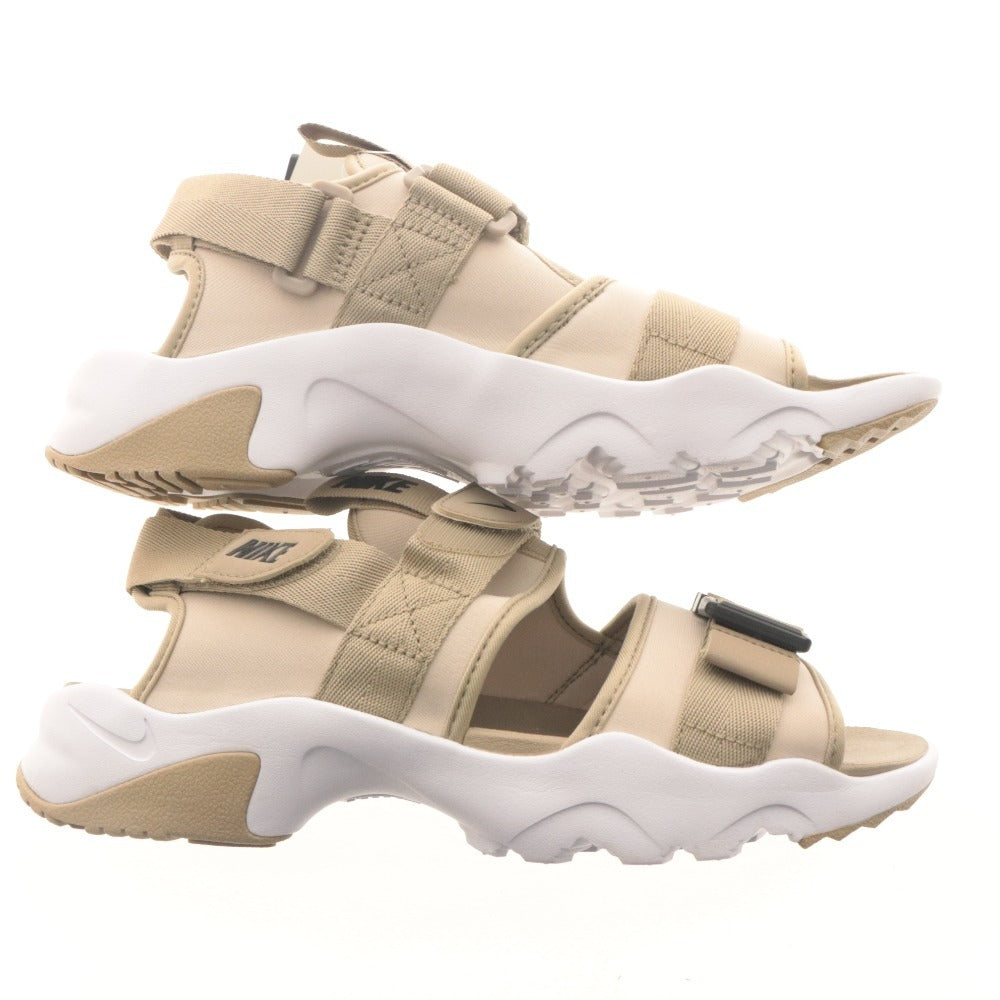 ■ ナイキ キャニオンサンダル 靴 NIKE CANYON SANDAL CL8797-201 カジュアル メンズ 27cm カーキ 白 タグ,箱付き 未使用(汚れ有)