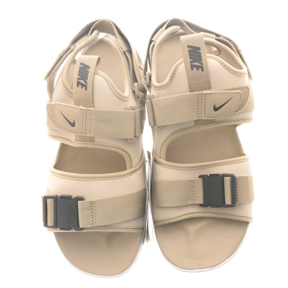 ■ ナイキ キャニオンサンダル 靴 NIKE CANYON SANDAL CL8797-201 カジュアル メンズ 27cm カーキ 白 タグ,箱付き 未使用(汚れ有)
