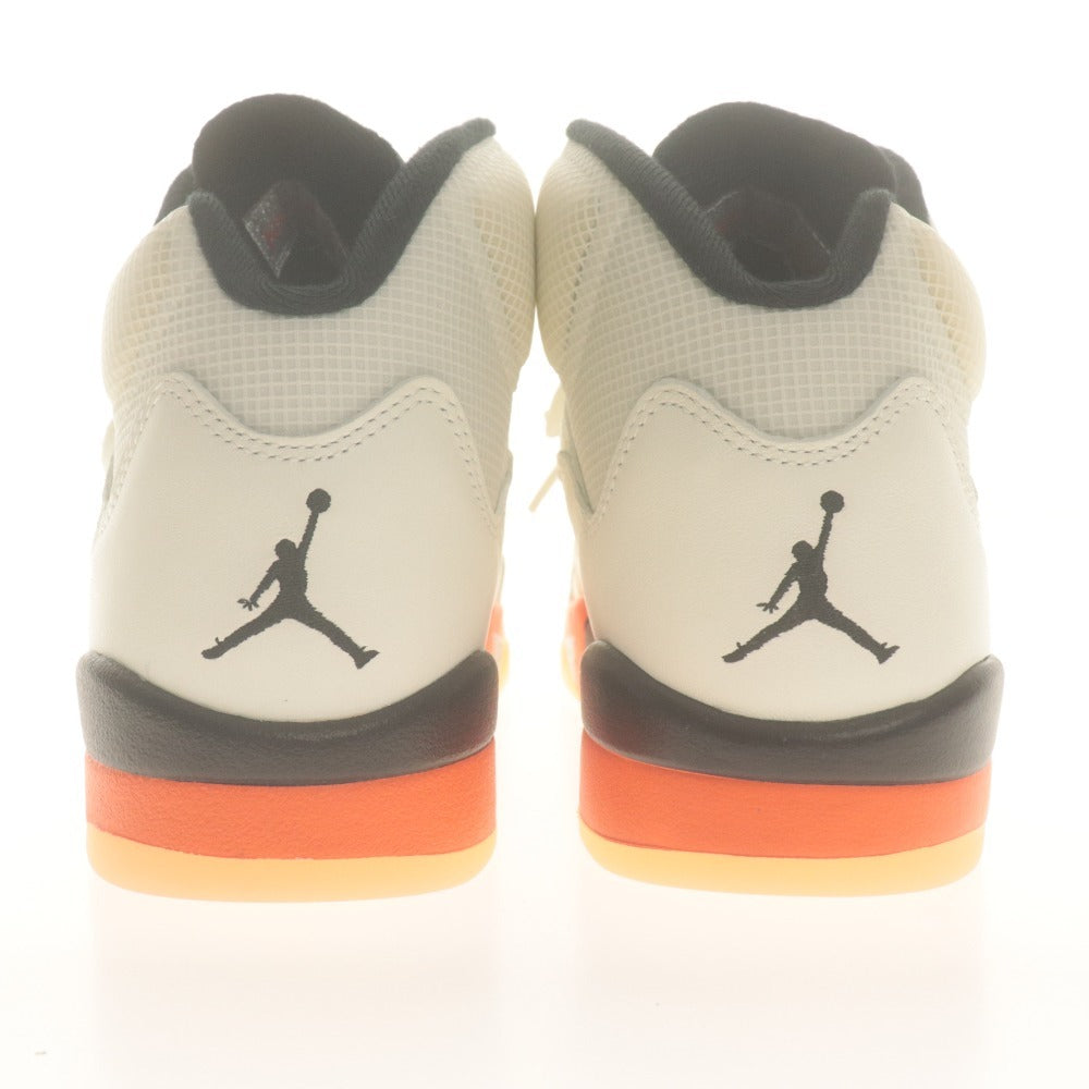 ■ NIKE ナイキ スニーカー AIR JORDAN 5 RETRO Sail Orange Blaze エア ジョーダン 5 レトロ DC1060-100 メンズ 28cm 箱,タグ付き 未使用
