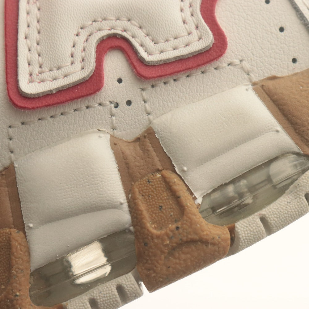 ■ ナイキ スニーカー 靴 W AIR MORE UPTEMPO ウィメンズ エア モア アップテンポ ホワイト/レッド/ガム メンズ 28cm タグ,箱付き 未使用