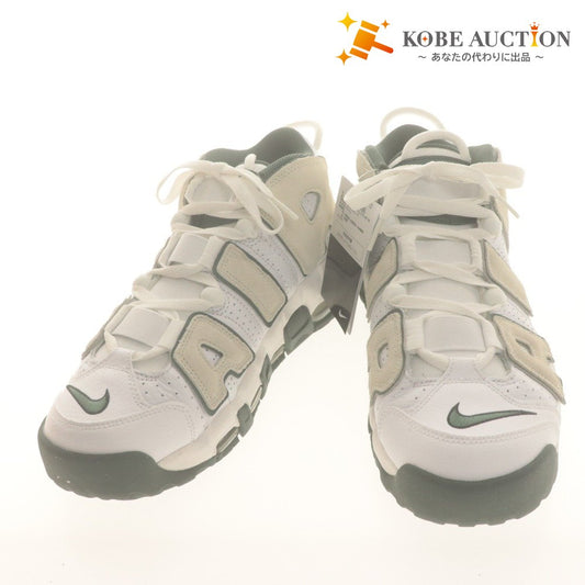 ■ Nike Sneakers AIR MORE UPTEMPO '96 Vintage Green FN6249-100 Men's 28cm, with tags and box, unused (some stains)