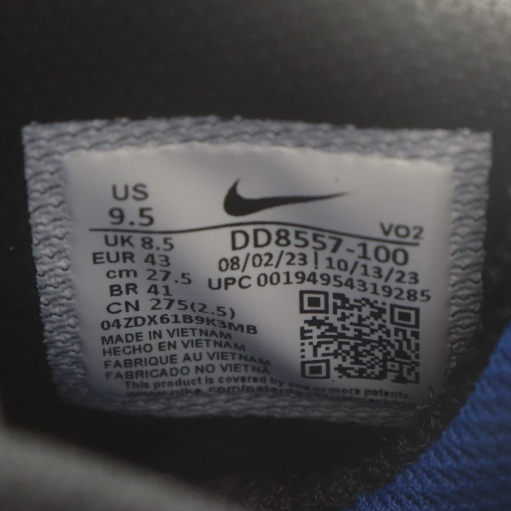 ■ ナイキ スニーカー Air Max 2 CB '94 エア マックス ホワイト/ブラックーオールドロイヤル DD8557-100 メンズ 27.5cm タグ,箱付 未使用