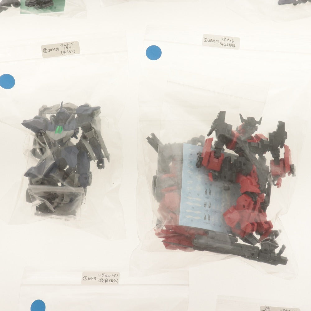 ■ プラモデル 30MM 組立品 14点セット まとめ売り ヴェルデ/スピナティオ,ア/ポルタノヴァ/アチェルビー/レヴェル/アルト 等 ジャンク