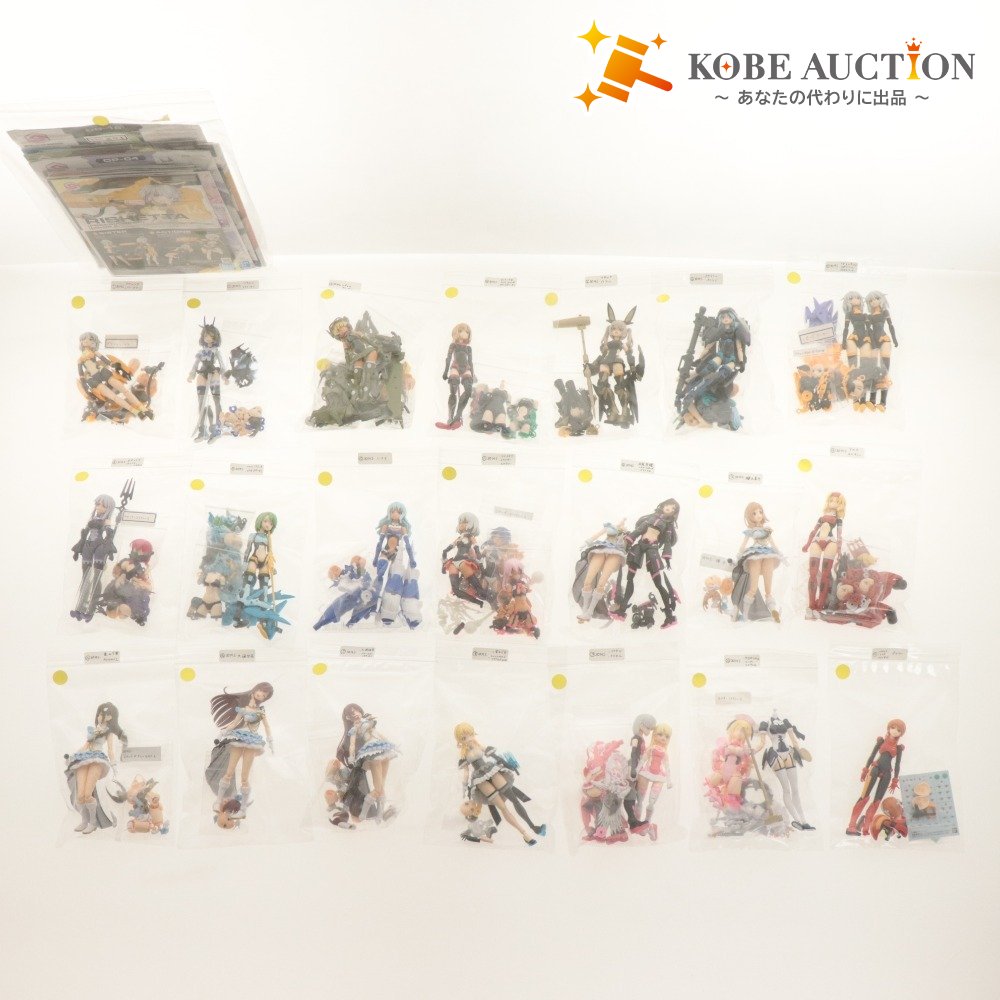 ■ プラモデル 30MS 組立品 21点セット まとめ売り レプロレ/ツキルナ/プルツー/リシェッタ/ソウレイ/ツアナ/ファル/千雪 等 ジャンク