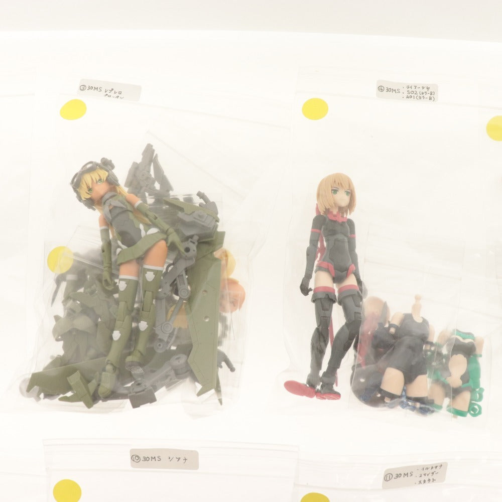 ■ プラモデル 30MS 組立品 21点セット まとめ売り レプロレ/ツキルナ/プルツー/リシェッタ/ソウレイ/ツアナ/ファル/千雪 等 ジャンク
