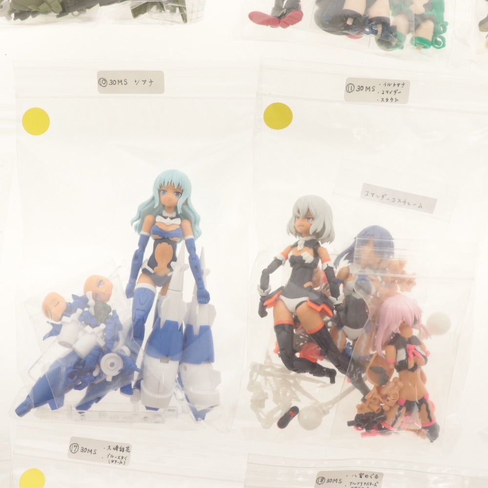 ■ プラモデル 30MS 組立品 21点セット まとめ売り レプロレ/ツキルナ/プルツー/リシェッタ/ソウレイ/ツアナ/ファル/千雪 等 ジャンク