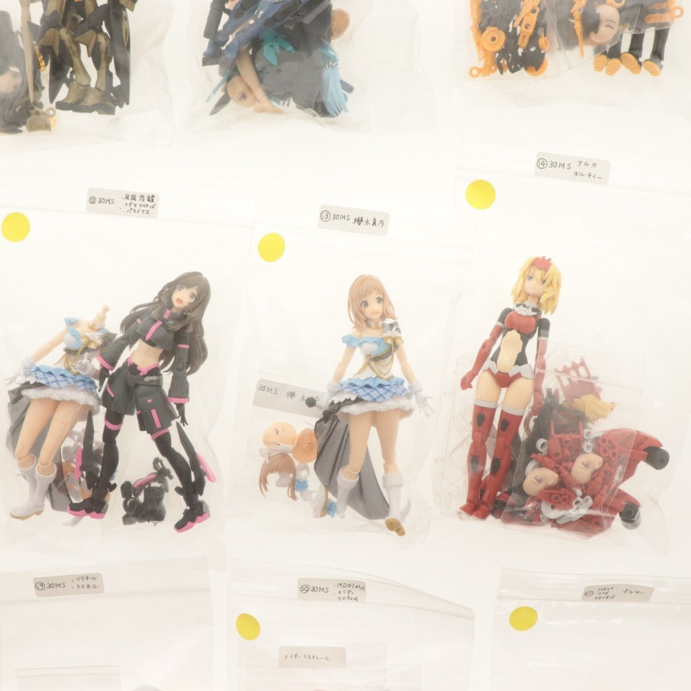 ■ プラモデル 30MS 組立品 21点セット まとめ売り レプロレ/ツキルナ/プルツー/リシェッタ/ソウレイ/ツアナ/ファル/千雪 等 ジャンク