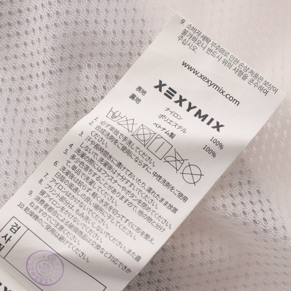 ■ XEXYMIX ゼクシーミックス ジャケット ジャンパー アウター ファスナー ナイロン レディース F ライトベージュ系