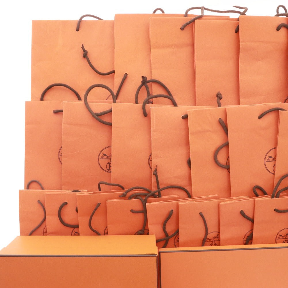 ■ エルメス HERMES 空箱 保存箱 ケース 16箱 ショッパー袋 27枚 まとめ売り計43点セット 付属品付き