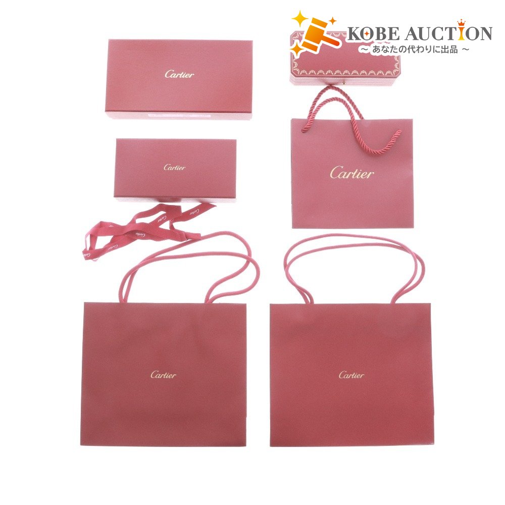 ■ Cartier Empty Boxes (Case Only) 3-Piece Set (Bulk Sale) Jewelry Cases, Accessory Cases, Boxes, with Shopper