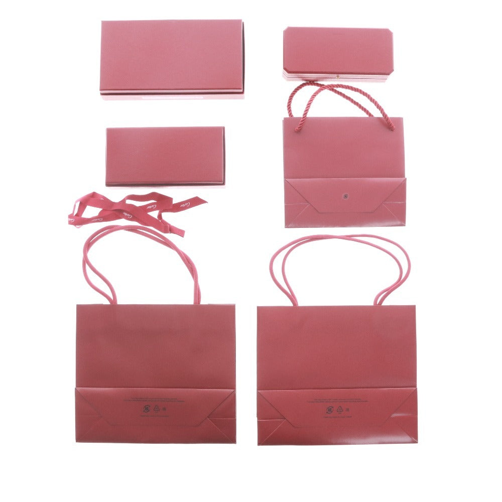 ■ Cartier Empty Boxes (Case Only) 3-Piece Set (Bulk Sale) Jewelry Cases, Accessory Cases, Boxes, with Shopper