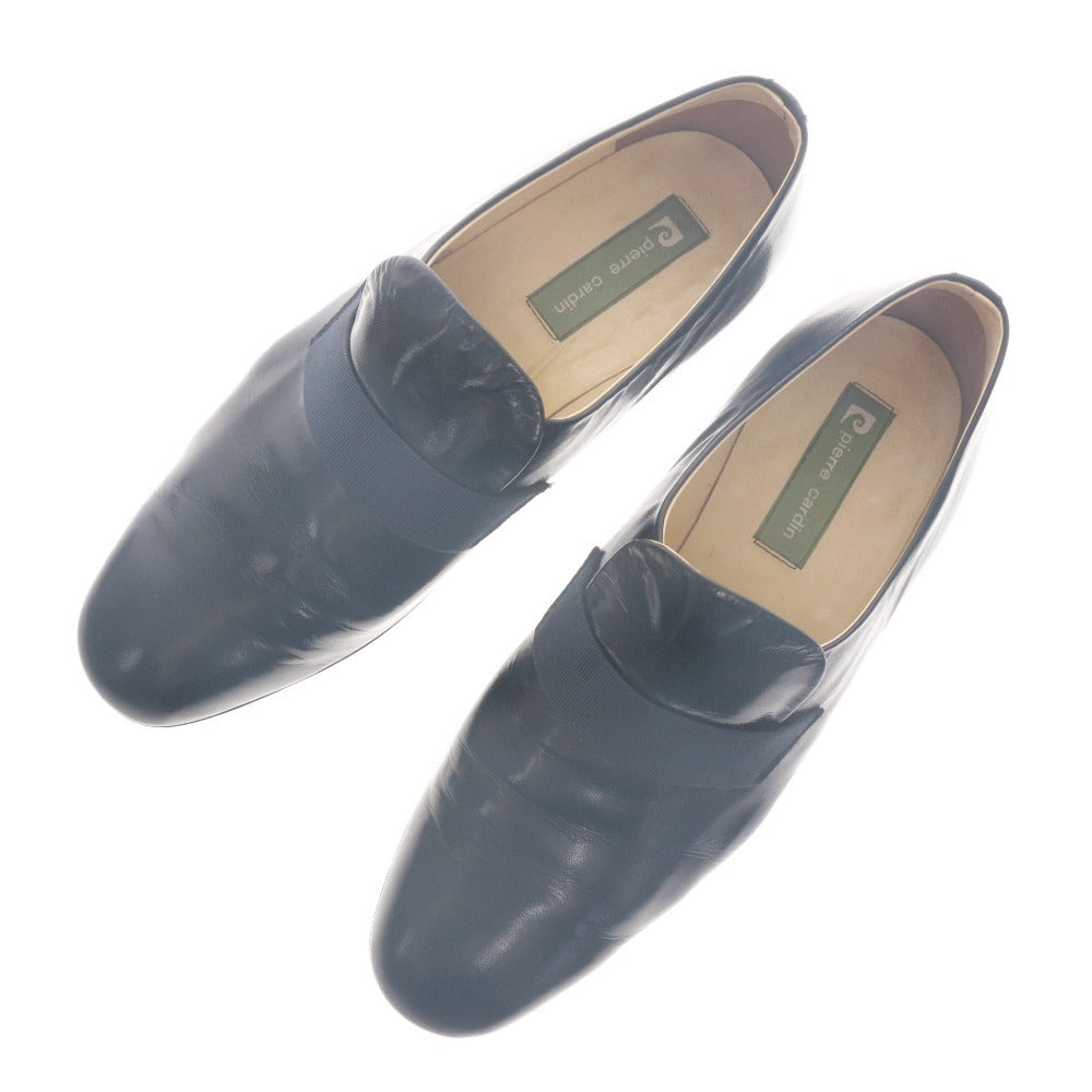 ■ Pierre Cardin ピエールカルダン ビジネスシューズ 靴 日本製 メンズ 25.5cm ダークネイビー系 箱付き