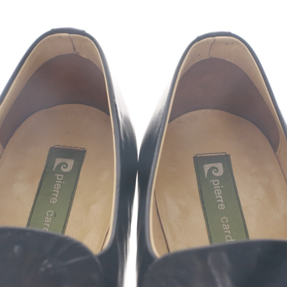 ■ Pierre Cardin ピエールカルダン ビジネスシューズ 靴 日本製 メンズ 25.5cm ダークネイビー系 箱付き