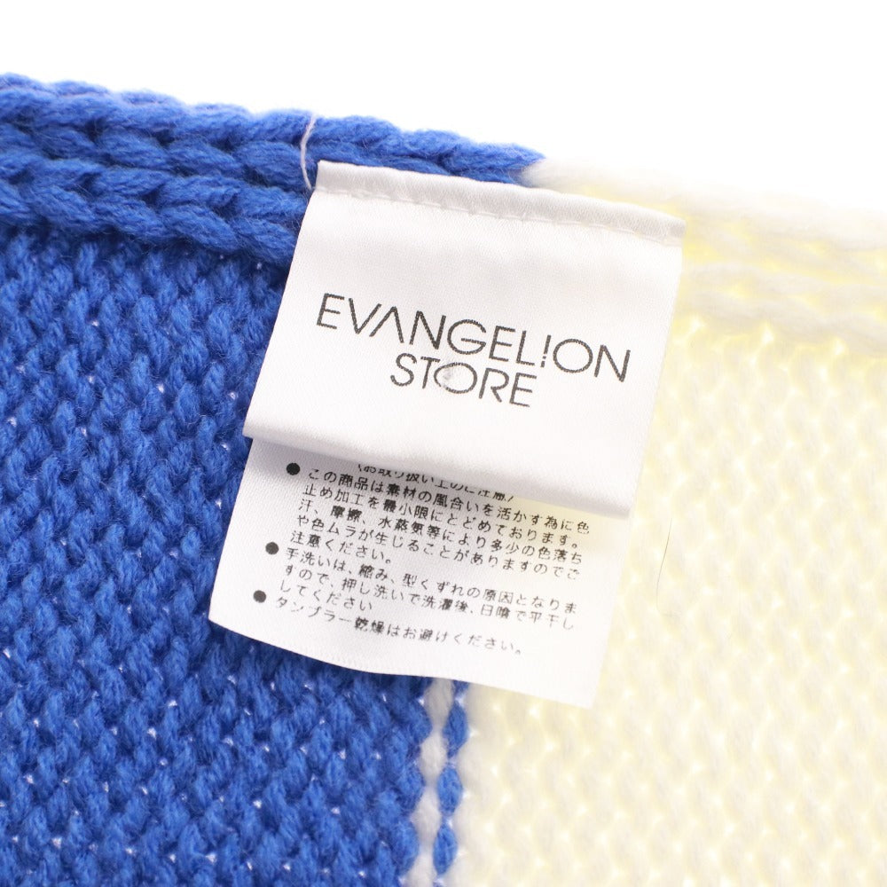 ■ エヴァンゲリオンストア EVANGELION STORE マフラー 雑貨 ちびアスカ メンズ レディース ホワイト ブルー レッド