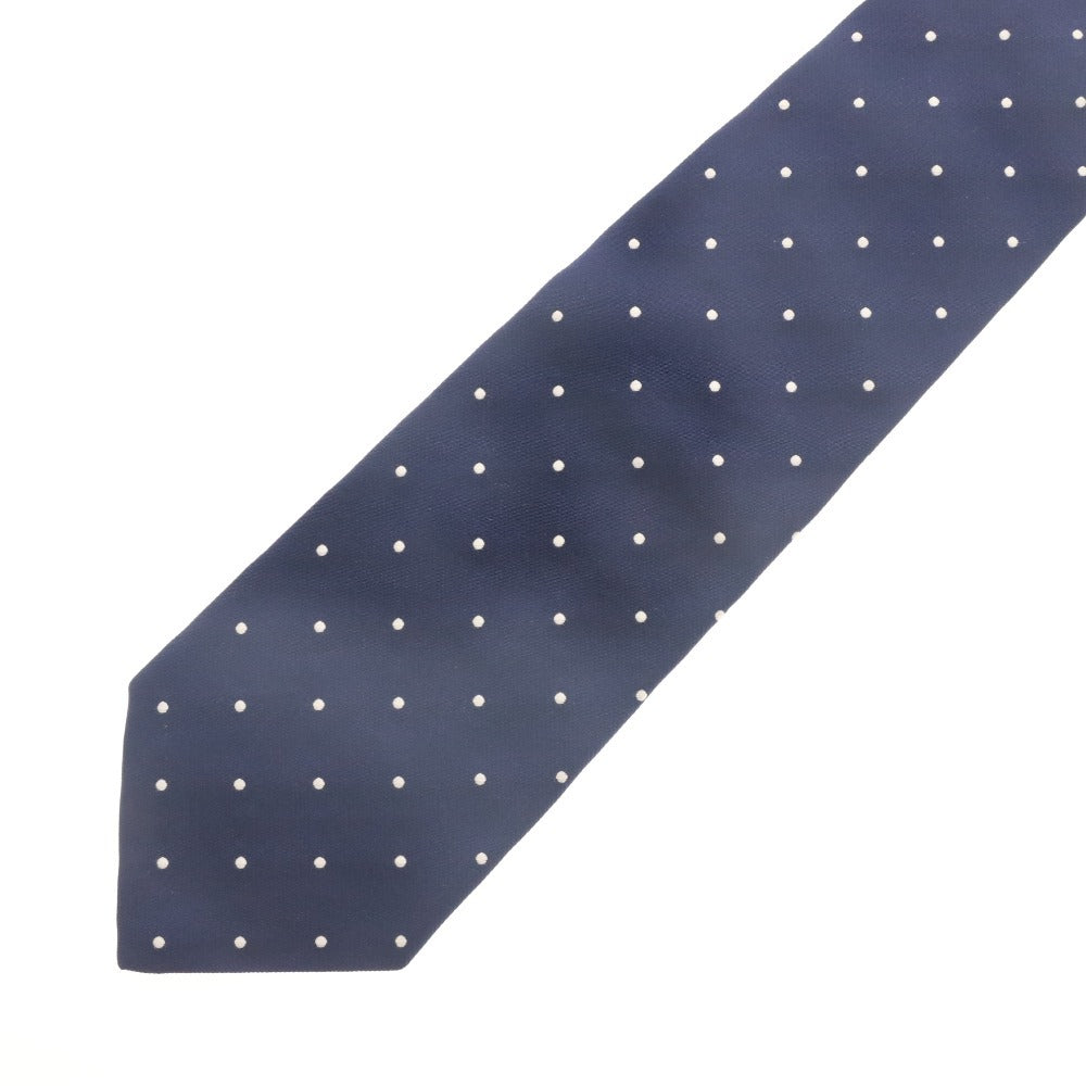 ■ ブルックスブラザーズ BrooksBrothers ネクタイ RN93986 ドット柄 シルク メンズ ネイビー