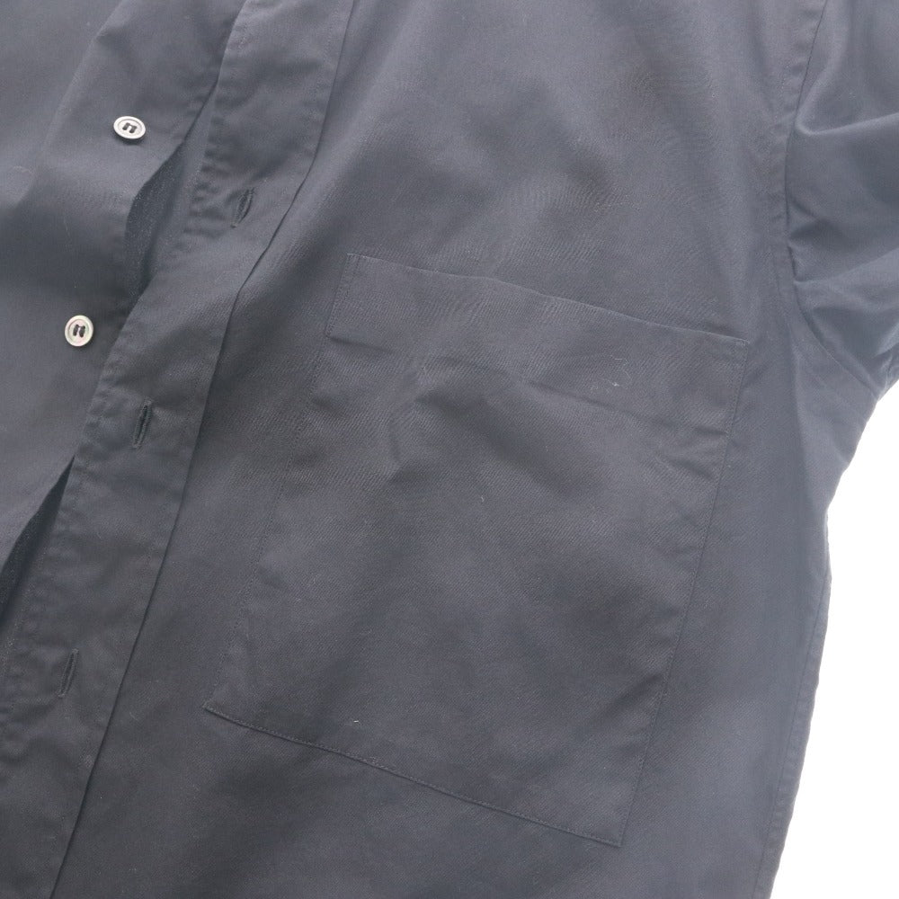 ■ コムデギャルソンオムプリュス COMME des GARCONS HOMME PLUS シャツ 長袖 トップス PL-B004 日本製 メンズ XS ブラック