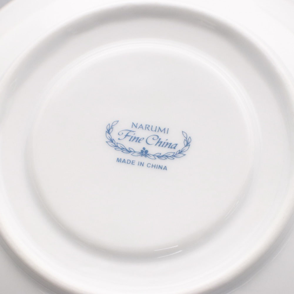 ■ NARUMI ナルミ MAKE A GOOD TABLE ティーカップ ソーサー 5客セット 洋食器 コーヒーカップ 総柄 未使用 箱付き