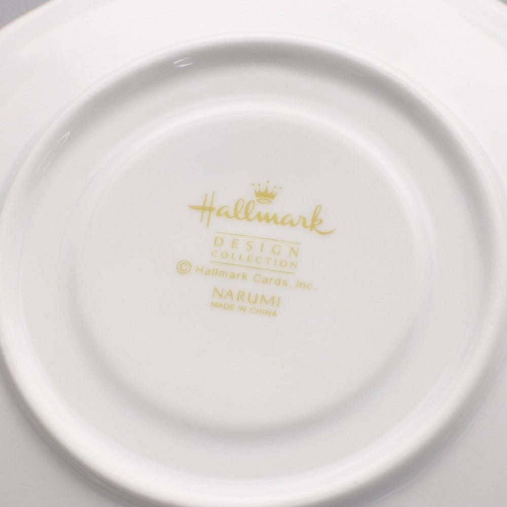 ■ NARUMI ナルミ ホールマーク デザインコレクション ティーカップ ソーサー 5客セット まとめ売り 洋食器 総柄 未使用 箱付き
