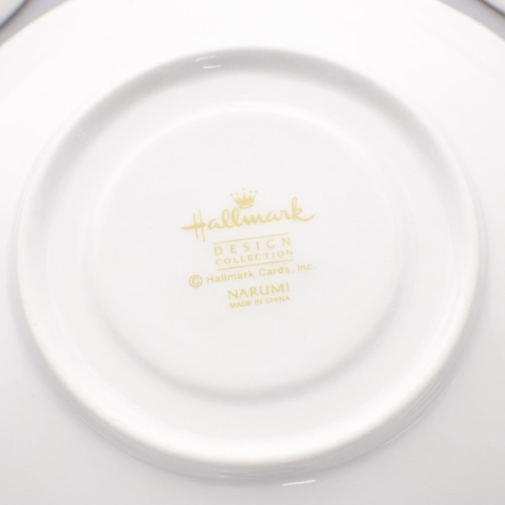 ■ NARUMI ナルミ ホールマーク デザインコレクション ティーカップ ソーサー 5客セット まとめ売り 洋食器 総柄 未使用 箱付き