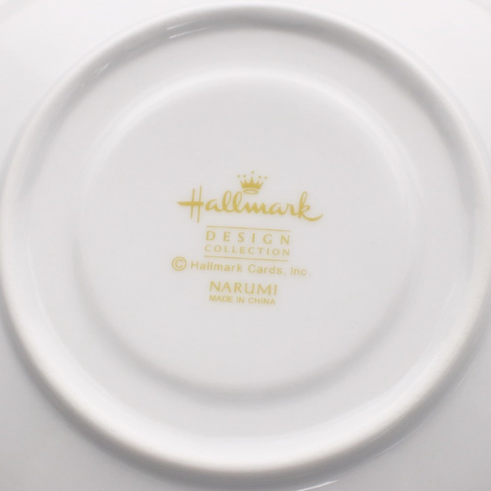 ■ NARUMI ナルミ ホールマーク デザインコレクション ティーカップ ソーサー 5客セット まとめ売り 洋食器 総柄 未使用 箱付き