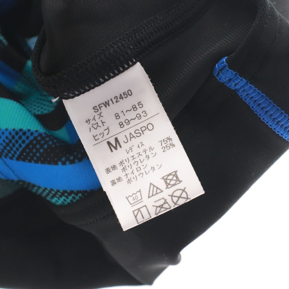 ■ スピード Speedo 水着 ゴーグル ミズノ スイムキャップ 3点セットまとめ売り フィットネス レディース M ブラック系 未使用