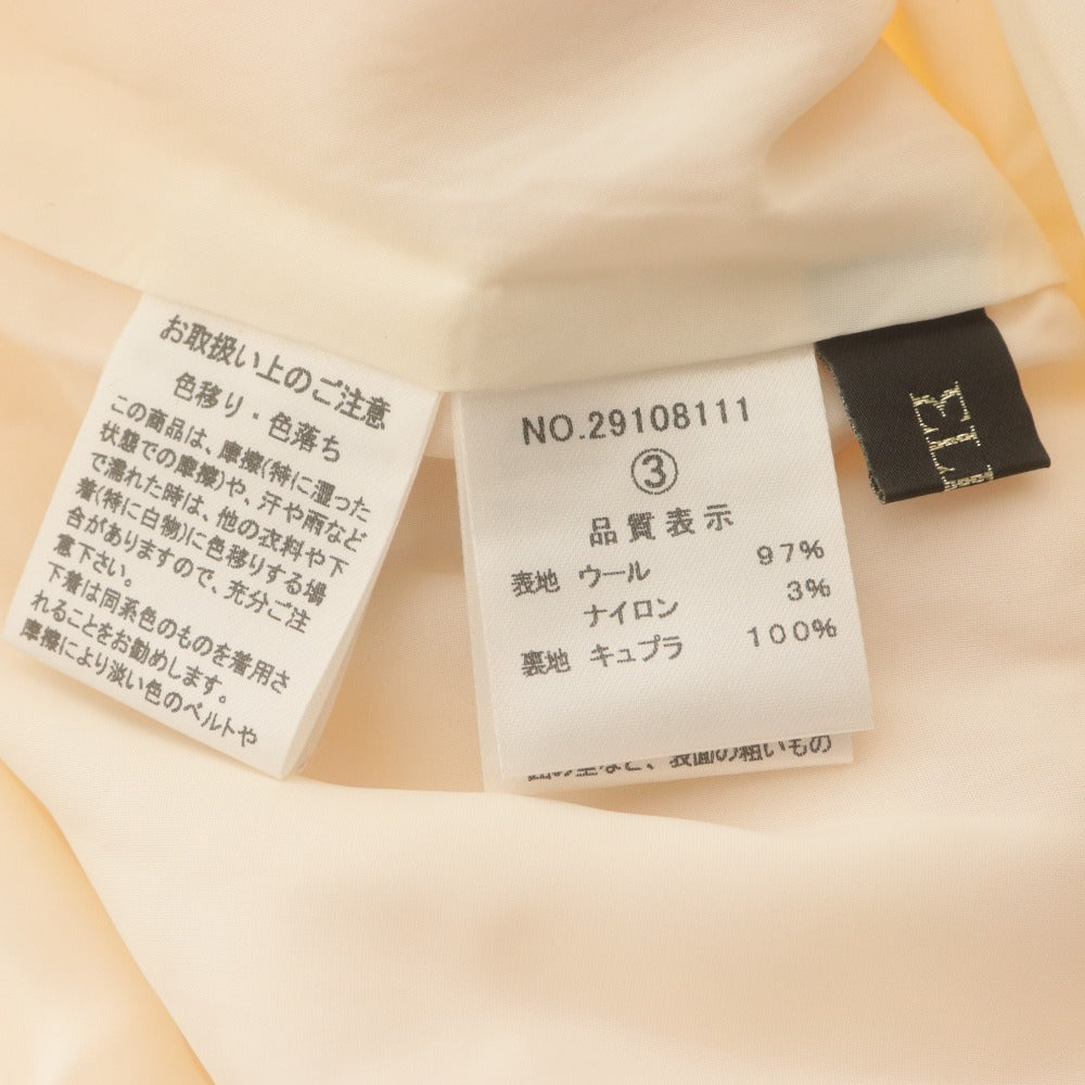 ■ ELISA エリザ ワンピース トップス ボトムス ノースリーブ ファスナー 無地 レディース 3 アイボリー系