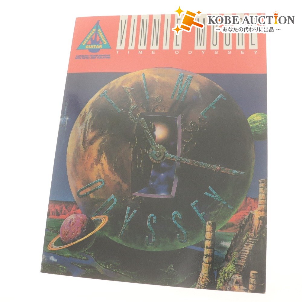 ■ Hal Leonard Publishing Corporation ギタースコア 楽譜 タブ譜 ヴィニー・ムーア TIME ODYSSEY 洋楽