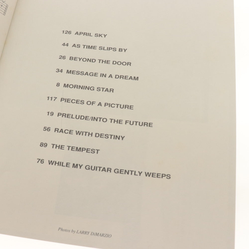 ■ Hal Leonard Publishing Corporation ギタースコア 楽譜 タブ譜 ヴィニー・ムーア TIME ODYSSEY 洋楽