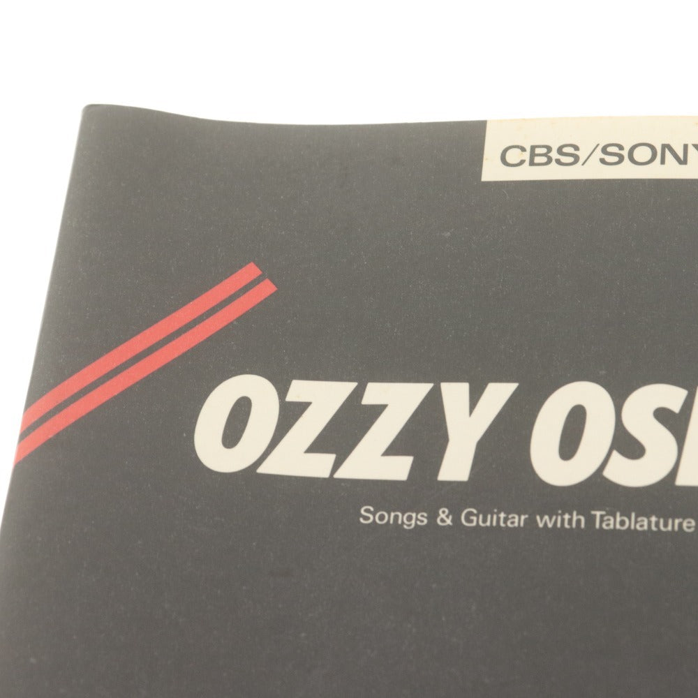 ■ オジーオズボーン OZZY OSBOURNE バンドスコア ギタースコア 楽譜 タブ譜 THE ULTIMATE SIN 罪と罰