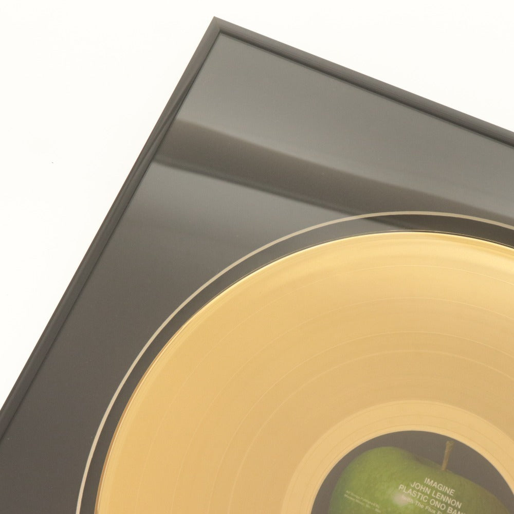 ■ John Lennon Gold Disc 24K IMAGINE Album Limited to 2500 Pieces with Box Unused
