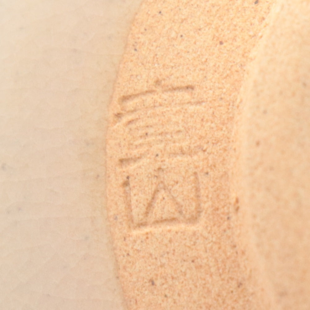 ■ 抹茶茶碗 飾り馬 総柄 宝 茶道具 陶器 縁起 馬九 開運 運気上昇 刻陶印あり 箱付き